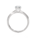 1 3/8 ctw Round Lab Grown Diamond Solitaire Engagement Ring