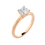 1 1/4 ctw Princess-Cut Lab Grown Diamond Solitaire Engagement Ring