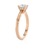 1 1/4 ctw Princess-Cut Lab Grown Diamond Solitaire Engagement Ring