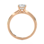 1 1/4 ctw Princess-Cut Lab Grown Diamond Solitaire Engagement Ring
