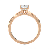 1 1/4 ctw Princess-Cut Lab Grown Diamond Solitaire Engagement Ring