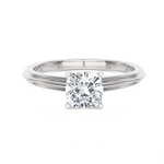 1 1/4 ctw Princess-Cut Lab Grown Diamond Solitaire Engagement Ring