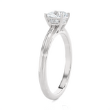 1 1/4 ctw Princess-Cut Lab Grown Diamond Solitaire Engagement Ring