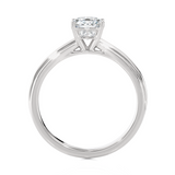 1 1/4 ctw Princess-Cut Lab Grown Diamond Solitaire Engagement Ring
