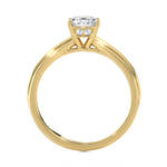 1 1/4 ctw Princess-Cut Lab Grown Diamond Solitaire Engagement Ring