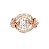 1 1/4 ctw Round Lab Grown Diamond Ring