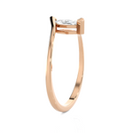 1/4 ctw Marquise Lab Grown Diamond Solitaire Engagement Ring