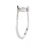 1/4 ctw Marquise Lab Grown Diamond Solitaire Engagement Ring