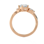 1 ctw Round Three Stone Lab Grown Diamond Ring