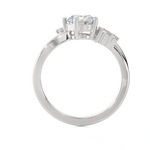 1 ctw Round Three Stone Lab Grown Diamond Ring