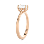 1 ctw Princess-Cut Lab Grown Diamond Solitaire Engagement Ring