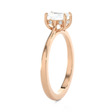 1 ctw Princess-Cut Lab Grown Diamond Solitaire Engagement Ring
