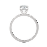 1 ctw Oval Lab Grown Diamond Solitaire Engagement Ring