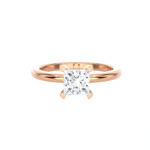 1 ctw Princess-Cut Lab Grown Diamond Solitaire Engagement Ring