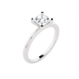 1 ctw Princess-Cut Lab Grown Diamond Solitaire Engagement Ring