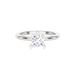 1 ctw Princess-Cut Lab Grown Diamond Solitaire Engagement Ring