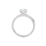 1 ctw Princess-Cut Lab Grown Diamond Solitaire Engagement Ring