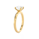 1 ctw Princess-Cut Lab Grown Diamond Solitaire Engagement Ring