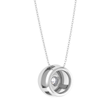 Round Lab Grown Diamond Solitaire Pendant