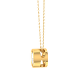 Round Lab Grown Diamond Solitaire Pendant