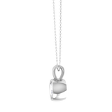Round Lab Grown Diamond Solitaire Pendant