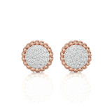 Round Lab Grown Diamond Stud Earrings