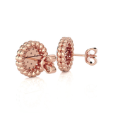 Round Lab Grown Diamond Stud Earrings