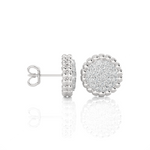 Round Lab Grown Diamond Stud Earrings