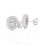Round Lab Grown Diamond Stud Earrings