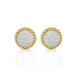 Round Lab Grown Diamond Stud Earrings