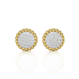 Round Lab Grown Diamond Stud Earrings