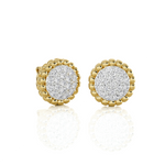 Round Lab Grown Diamond Stud Earrings