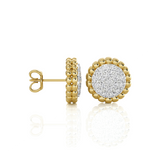 Round Lab Grown Diamond Stud Earrings