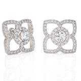 Round Lab Grown Diamond Stud Earrings