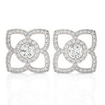 Round Lab Grown Diamond Stud Earrings