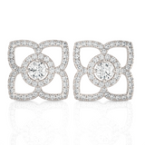Round Lab Grown Diamond Stud Earrings