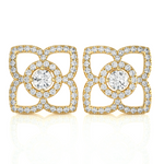 Round Lab Grown Diamond Stud Earrings