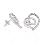 Round Lab Grown Diamond Stud Earrings