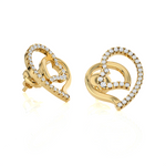 Round Lab Grown Diamond Stud Earrings