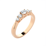 1/2 ctw Round Lab Grown Diamond Anniversary Ring