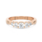 1/2 ctw Round Lab Grown Diamond Anniversary Ring