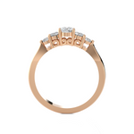 1/2 ctw Round Lab Grown Diamond Anniversary Ring