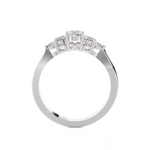 1/2 ctw Round Lab Grown Diamond Anniversary Ring