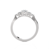1/2 ctw Round Lab Grown Diamond Anniversary Ring