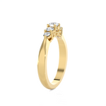 1/2 ctw Round Lab Grown Diamond Anniversary Ring