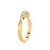 1/2 ctw Round Lab Grown Diamond Anniversary Ring