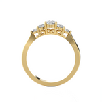 1/2 ctw Round Lab Grown Diamond Anniversary Ring