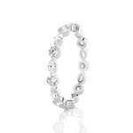 1 1/3 ctw Multi-Shape Lab Grown Diamond Eternity Band