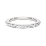 3/8 ctw Round Lab Grown Diamond Wedding Band