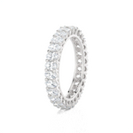 3 ctw Oval-Shape Lab Grown Diamond Eternity Band